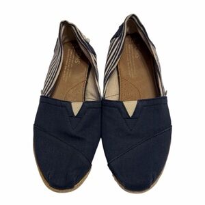 Toms Navy Blue Espadrilles